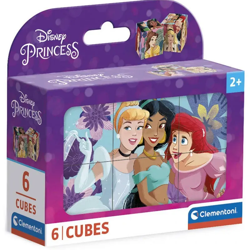 Comprar Cubo Clementoni Princesas Disney De 6 Piezas 40660