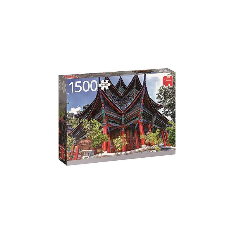 Puzzle Jumbo Templo chino de 1500 Piezas 18584