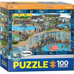 Puzzle Eurographics Kids 100 piezas Acuario loco 6100-0543
