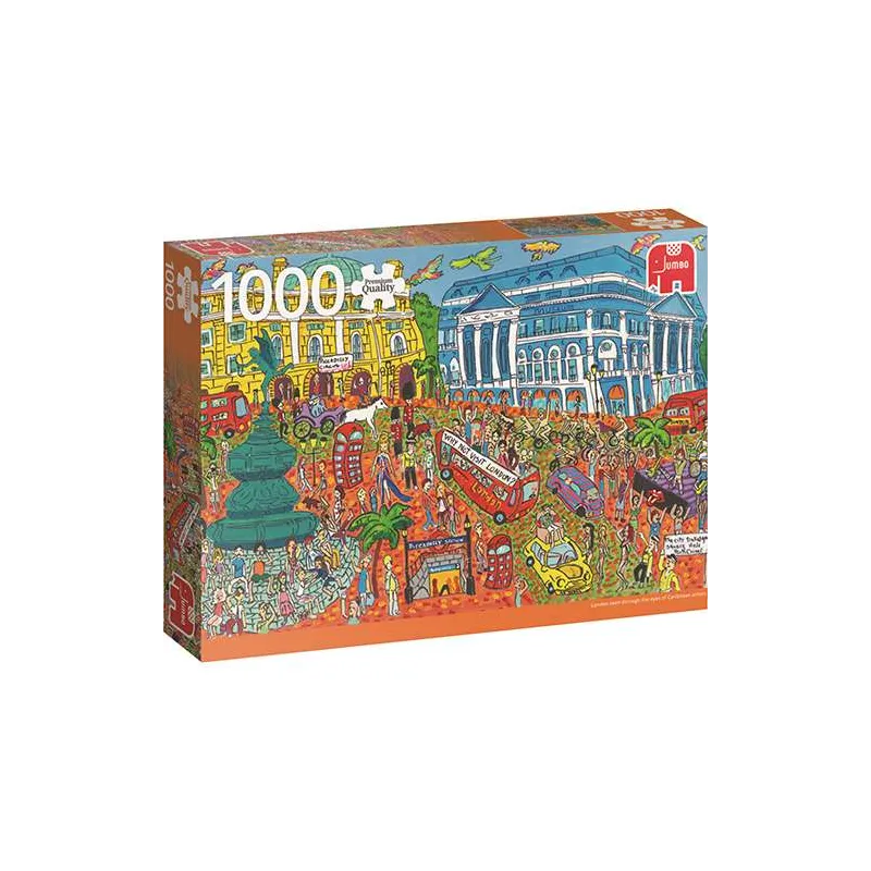 Puzzle Jumbo Piccadilly Circus, Londres de 1000 Piezas 18563