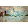 Puzzle Ricordi Las Barcas, regata en Argenteuil (Monet) de 2000 piezas Panorama3002N00008