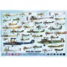 Puzzle Ricordi Aviones Primera Guerra Mundial de 1000 piezas 2804N00016