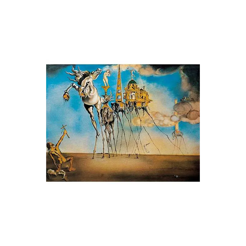 Puzzle Ricordi La tentación de San Antonio (Dalí) de 1500 piezas 2901N16175