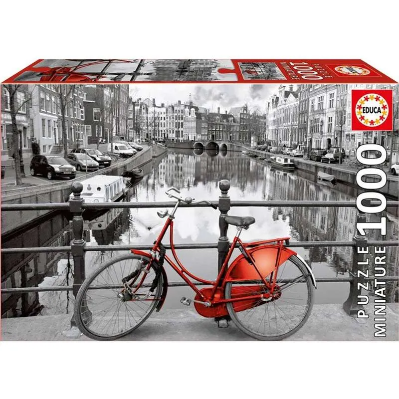 Puzzle 1000 miniature Educa. Amsterdam 17116