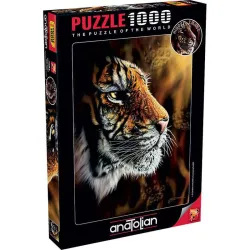 Puzzle Anatolian de 1000 piezas Tigre salvaje 1097
