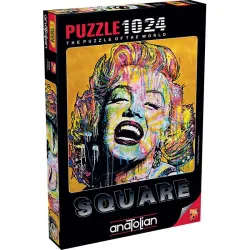 Puzzle Anatolian de 1024 piezas Square Retrato de Marilyn 1015