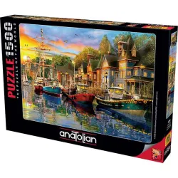 Puzzle Anatolian de 1500 piezas Luces del puerto 4564
