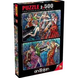Puzzle Anatolian de 2x500 piezas Notas de color 3612