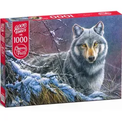 Puzzle Cherry Pazzi 1000 piezas Lobo gris 30080