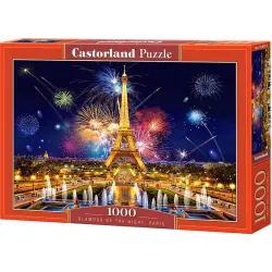 Puzzle Castorland Glamour en la noche, París de 1000 piezas 103997