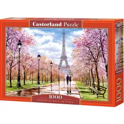 Puzzle Castorland Paseo romántico en París de 1000 piezas 104369
