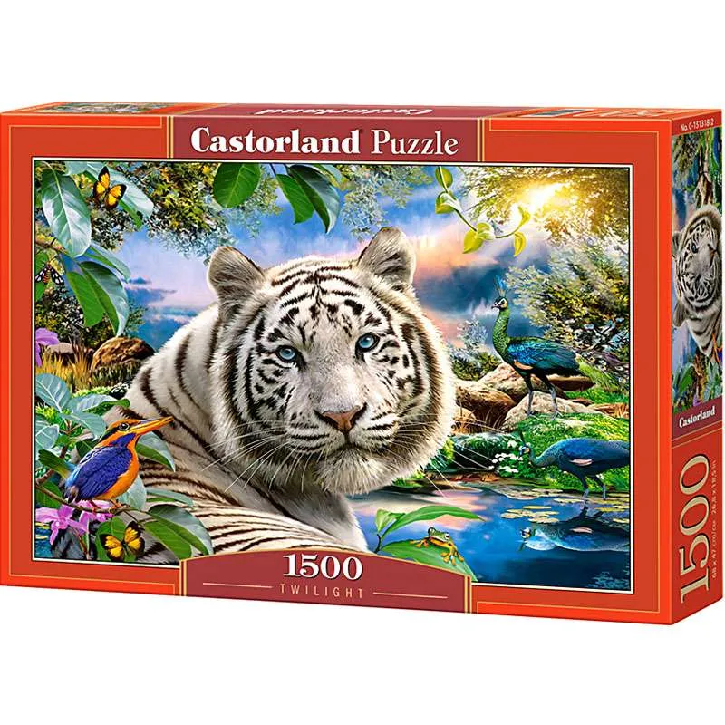 Puzzle Castorland Tigre en el crepúsculo de 1500 piezas 151318
