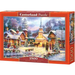 Puzzle Castorland Fe profunda en Navidad de 1500 piezas 151646
