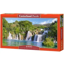 Puzzle Castorland Panorámico Cascadas de Krka, Croacia de 4000 piezas 400133