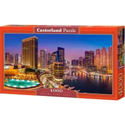Puzzle Castorland Panorámico Marina Pano, Dubai de 4000 piezas 400195