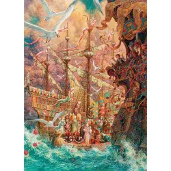 Puzzle Art & Fable Shipside celebration de 750 piezas