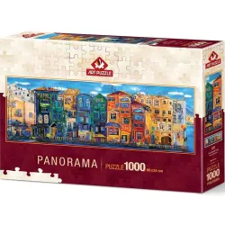 Puzzle Art Puzzle Panorámico Ciudad colorida de 1000 piezas 5350
