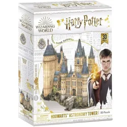 Puzzle 3D Cubicfun Harry Potter, Torre de astronomía de 243 piezas DS1012H