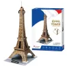 Puzzle 3D Cubicfun Monumentos Torre Eiffel, París de 39 piezas C044h