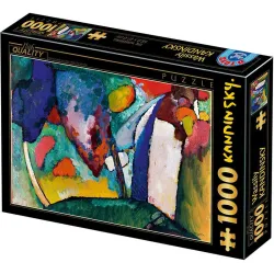 Puzzle DToys La catarata, Kandisnky de 1000 piezas 77738