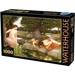 Puzzle DToys Eco y Narciso, Waterhouse de 1000 piezas 75048