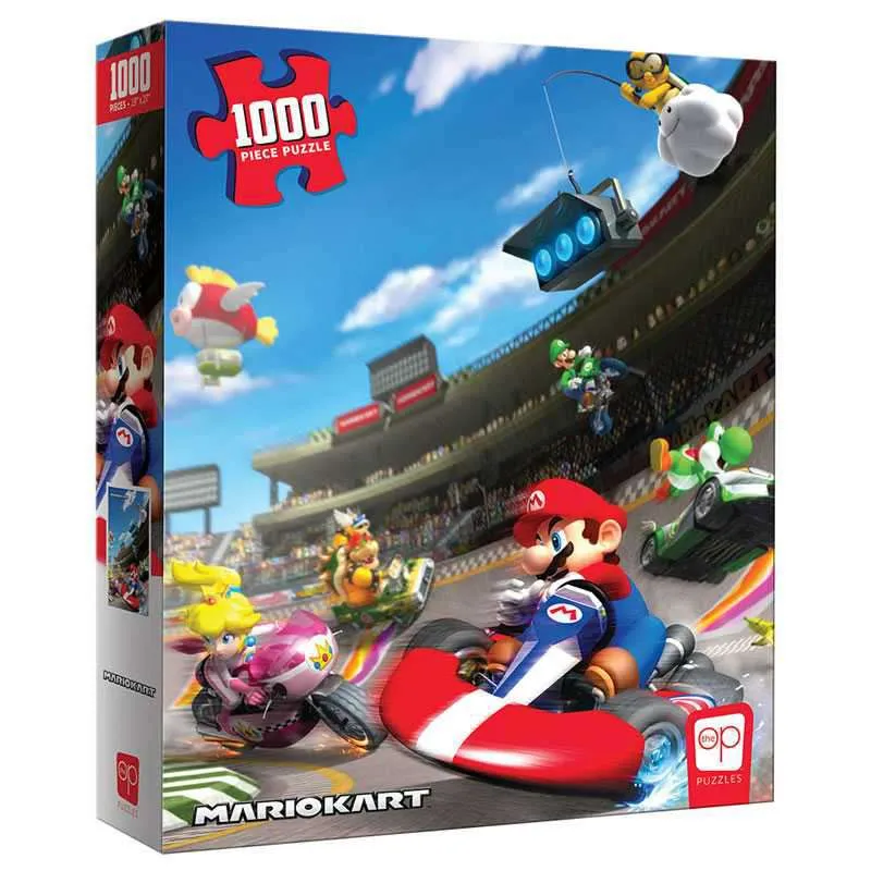 Puzzle Usaopoly Super Mario Kart de 1000 piezas