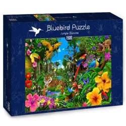 Bluebird Puzzle Sonrisa en la jungla de 1500 piezas 70150