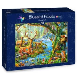 Bluebird Puzzle Vida en el bosque de 260 piezas 70385