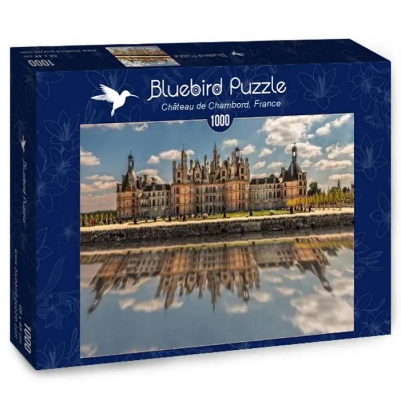 Bluebird Puzzle Castillo de Chambord, Francia de 1000 piezas 70039