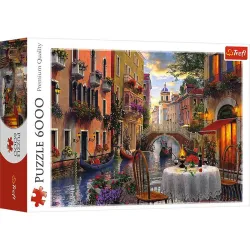 Puzzle Trefl 6000 piezas Venecia romántica 65003