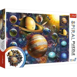 Puzzle Trefl 1040 piezas Spiral Sistema Solar 40013