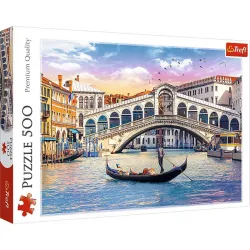 Puzzle Trefl 500 piezas Puente de Rialto, Venecia 37398