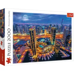 Puzzle Trefl 2000 piezas Luces de Dubai 27094