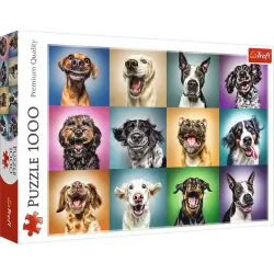 Puzzle Trefl 1000 piezas Retratos divertidos de perros 10462