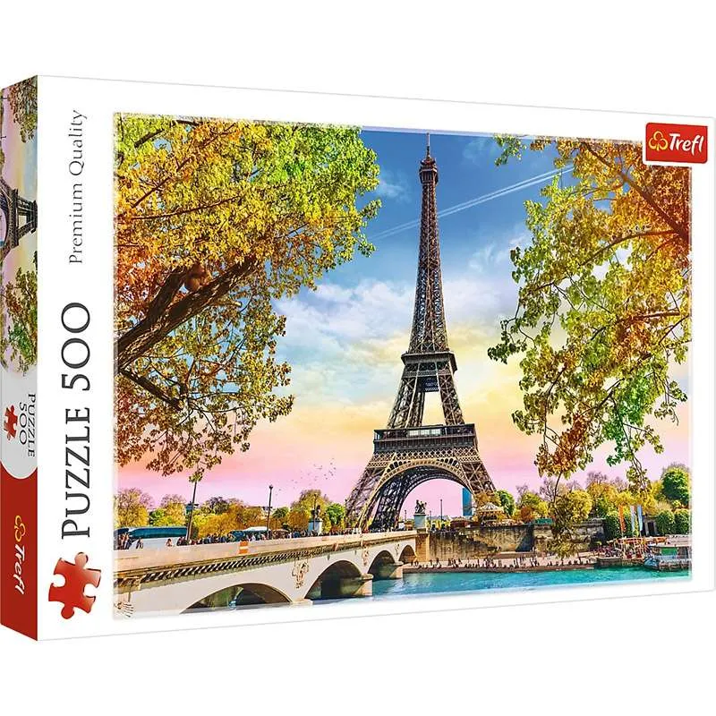 Puzzle Trefl 500 piezas París romántico 37330