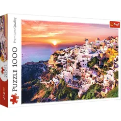 Puzzle Trefl 1000 piezas Atardecer en Santorini 10435