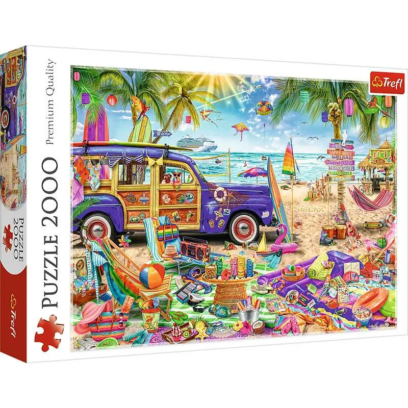 Puzzle Trefl 2000 piezas Vacaciones tropicales 27109
