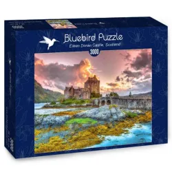 Bluebird Puzzle Castillo de Eilean Donan, Escocia de 3000 piezas 70049