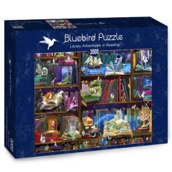 Bluebird Puzzle Aventuras en la biblioteca de 3000 piezas 70199