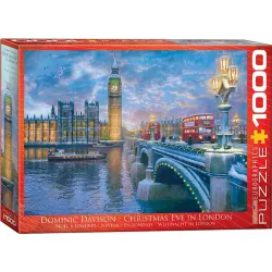 Puzzle Eurographics 1000 piezas Nochebuena en Londres 6000-0916