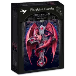 Bluebird Puzzle Dragón guardian gótico de 2000 piezas 70439
