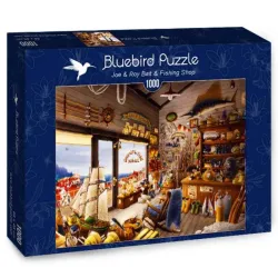 Bluebird Puzzle La tienda de pesca de Joe y Roy de 1000 piezas 70321-P