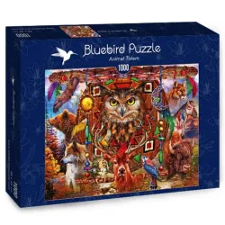 Bluebird Puzzle Totem animal de 1000 piezas 70247-P