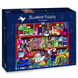 Bluebird Puzzle Estantería de lanas de 1000 piezas 90268
