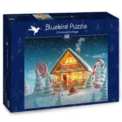 Bluebird Puzzle La cabaña de Navidad de 500 piezas 70365