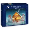 Bluebird Puzzle La cabaña de Navidad de 500 piezas 70365