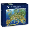 Bluebird Puzzle Monumentos de Europa de 1000 piezas 70322-P