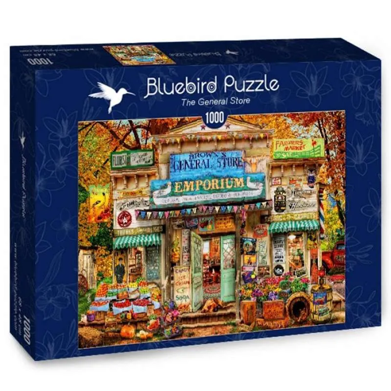 Bluebird Puzzle La tienda de ultramarinos de 1000 piezas 70332-P