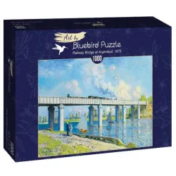 Bluebird Puzzle Puente ferroviario en Argenteuil, Monet de 1000 piezas 60038