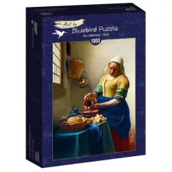 Bluebird Puzzle La lechera, Vermeer de 1000 piezas 60066